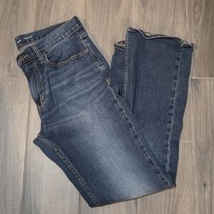 Old Navy 30 X 30  Dark/medium Blue Boot Cut Built In Flex  Jeans